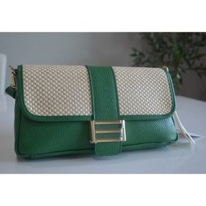 Divina Firenze Shoulder Bag Emerald Green